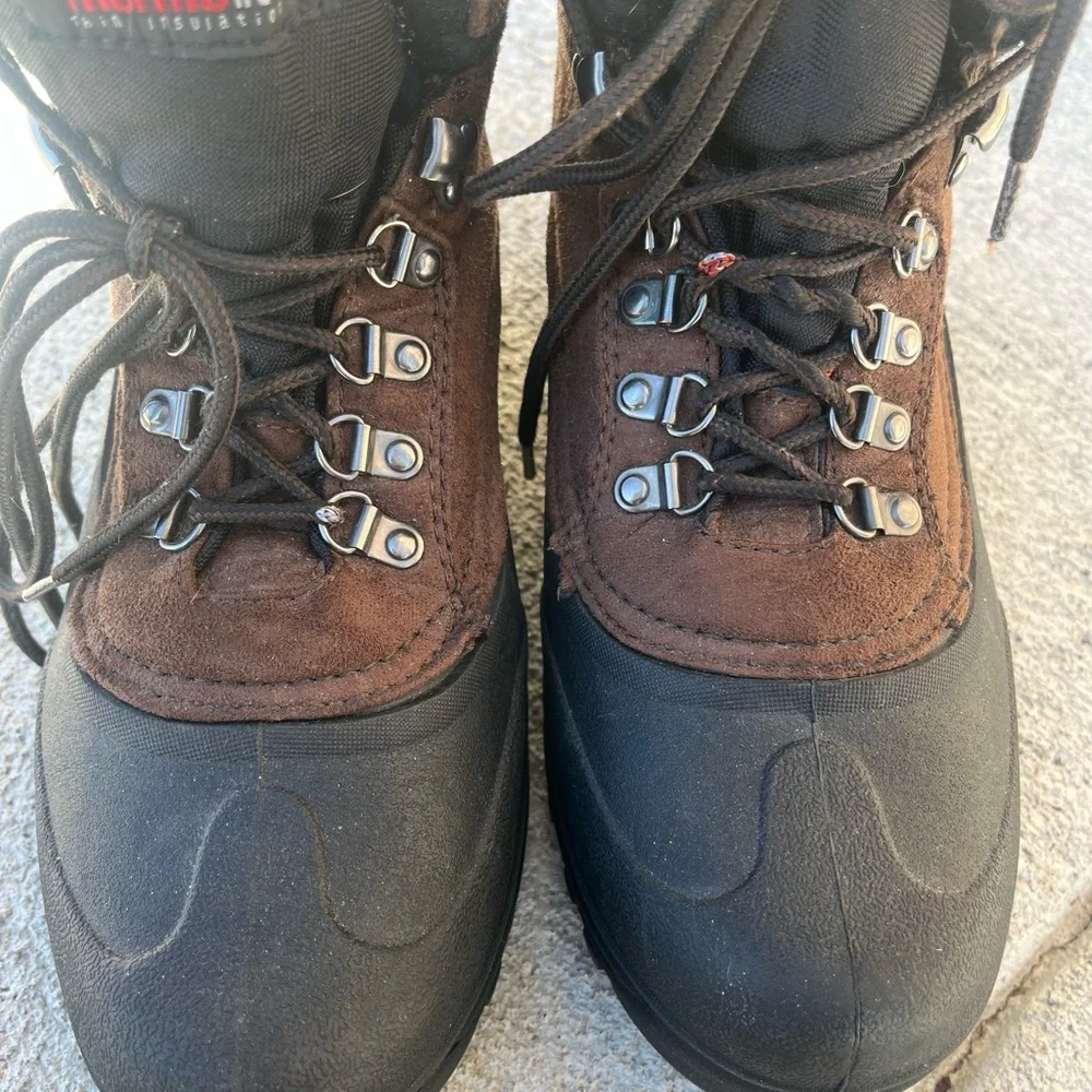Itasca Men's Brown and Black Boots